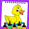 Ícone do programa: Kids Coloring Book Paint …