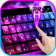 Galaxy 3d Hologram Keyboard Theme