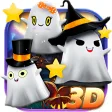 3D Halloween Ghost Theme