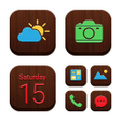 Ikona programu: Wow Aesthetic Wood Icon P…