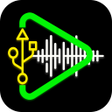 プログラムのアイコン：usb otg audio player chec…