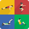 プログラムのアイコン：Home workouts to stay fit