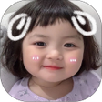 程序图标：Korean Cute Baby Stickers…