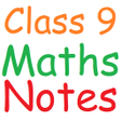 Icon of program: Class 9 Maths Notes