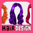 Girly Hair Design - Wig Salon to Change Hairtyle  Color icon