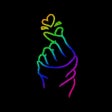 أيقونة البرنامج: Dark Neon -wallpaper aest…