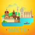 ไอคอนของโปรแกรม: Malta Travel Guide .