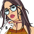プログラムのアイコン：Girls Paint by Number Fas…