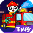 أيقونة البرنامج: Timpy Kids Firefighter Ga…