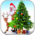 ไอคอนของโปรแกรม: 3d Merry Christmas wallpa…