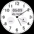 ไอคอนของโปรแกรม: Classic Analog Watch Face