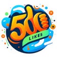 500Likes icon