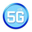 Programın simgesi: 5G Lte Only: Speed test