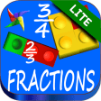 4th Grade Fractions Maths LITE
