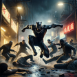 Ícone do programa: Black 3D Panther Fighting…