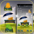 程序图标：Rainy Teddy Launcher Them…