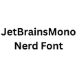 أيقونة البرنامج: JetBrainsMono Nerd Font