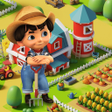Biểu tượng của chương trình: Farm Town Build Journey S…
