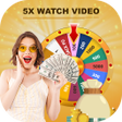 5X Video Dekho - Earning App icon