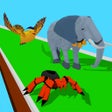 Ícone do programa: Animal Race 3D -Epic Chal…