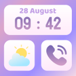 ไอคอนของโปรแกรม: DIY Theme Pack: Icon  Wid…