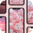 أيقونة البرنامج: Girly Theme Cute Wallpape…