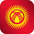 Flag of Kyrgyzstan. Live Wallpaper
