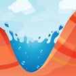 Icon of program: Splash Canyon - Water Puz…
