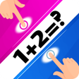 Ikona programu: 2 players math games onli…