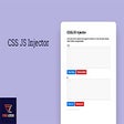 Icon of program: Custom CSS,JS injector on…