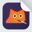 プログラムのアイコン：Sticker Creator: Share St…