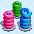 Icône du programme : Color Stack it 3d - donut…