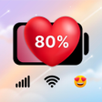 Ícone do programa: Emoji Battery: Widget Bar