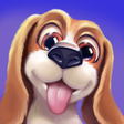 プログラムのアイコン：Tamadog - My talking Dog …