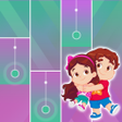 Maria Clara e JP Piano Game