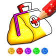 Иконка программы: Toy Doctor Set coloring a…
