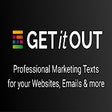 GETitOUT – Marketing Texts for Everyone