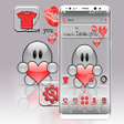 程序图标：Cute Love You Launcher Th…