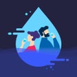 Ikon program: Drink water: Drinking rem…
