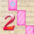 ไอคอนของโปรแกรม: Music White Tile 2:Piano …