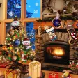 Christmas Fireplace LWP