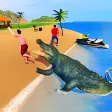 Crocodile Simulator 2019: Beach  City Attack