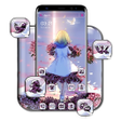 Anime Flower Girl Launcher Theme icon