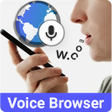 Ícone do programa: Voice Browser-Speak  Sear…