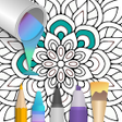 أيقونة البرنامج: 100 Mandala coloring page…