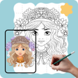 ไอคอนของโปรแกรม: AR Draw Sketch: Sketch  P…