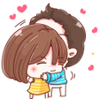 程序图标：Cute Stickers For WhatsAp…