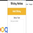 أيقونة البرنامج: Sticky Notes