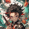 أيقونة البرنامج: Kimetsu Tanjirou Demon Fi…
