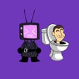 TVWoman  Toilet - backgrounds